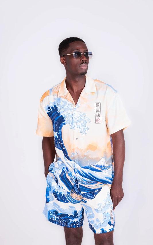 Great Wave Cuban Shirt | Limited Edition